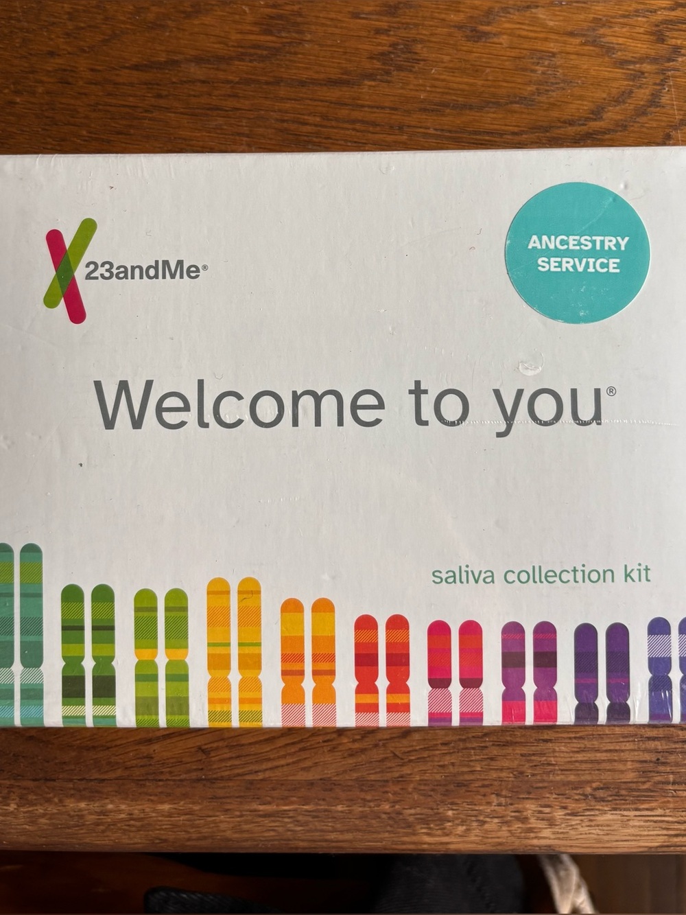 23andMe Ancestry Service Saliva Collection Kit - sealed